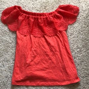 Off the shoulder top